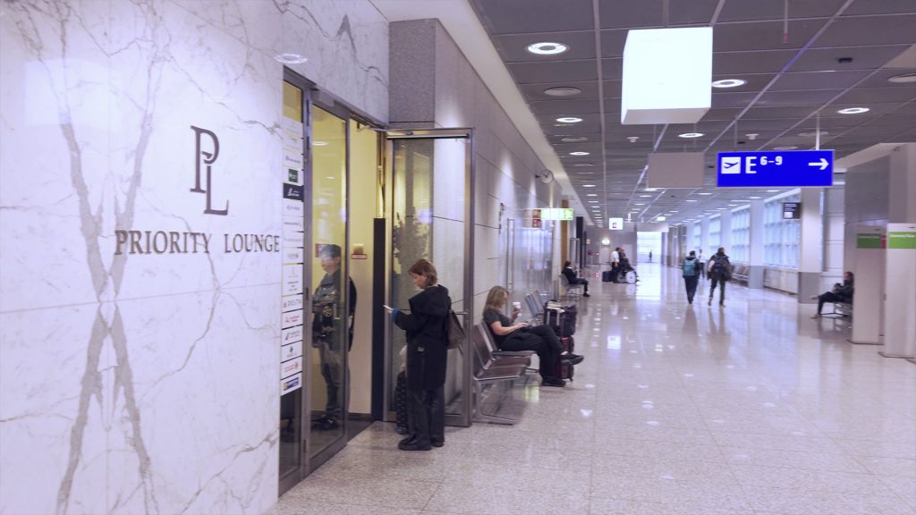 Priority Lounge at FRA next to the E Gates