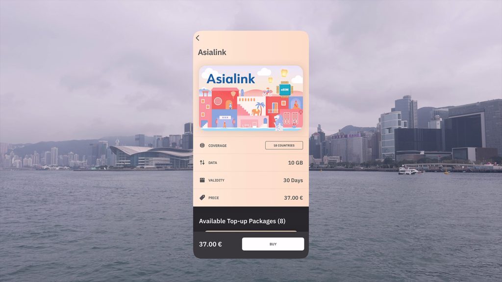 Airalo Asialink plan