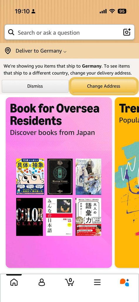 amazon moblie app Set Up Your Amazon Japan Account in 5 Minutes change delivery address